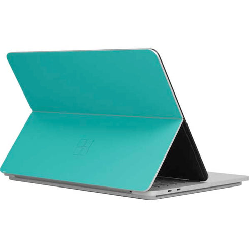 Aqua Blue Blue Solid Surface Laptop Studio Skin
